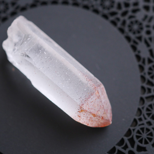 レピドクロサイト IN クォーツ 水晶 天然石 ポイント 1本 43.5mm 原石