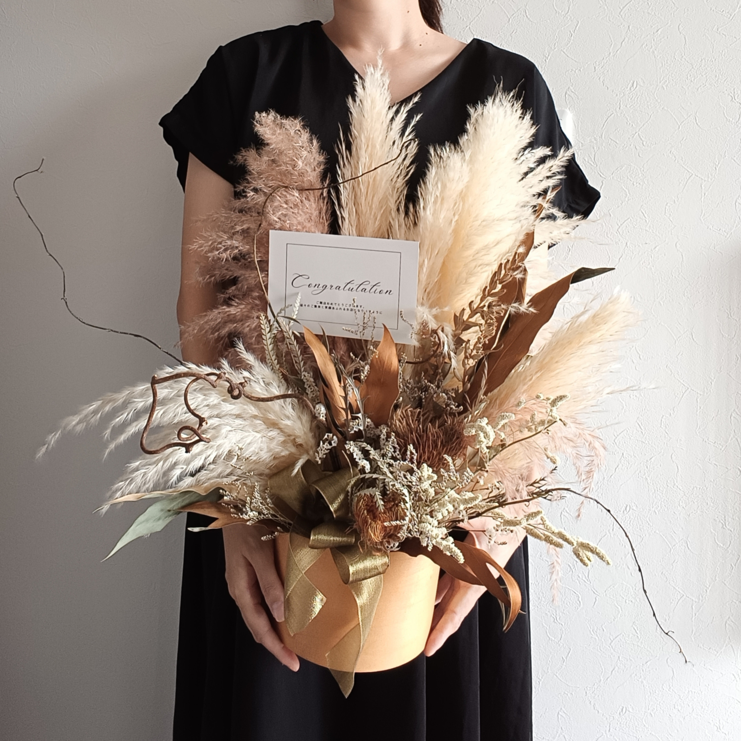 パンパスグラス ドライフラワー 3本セット】＋1本おまけ 最安値 特大 XLサイズ パンパスグラス