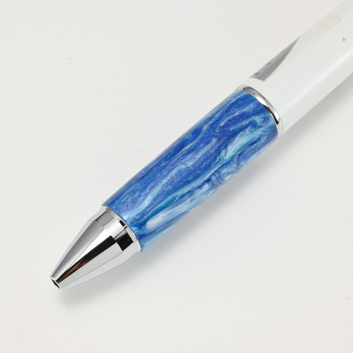 ボールペン　グリップアクセサリー ゼブラ サラサクリップ 0.5mm ライトブルー JJ15-LB - アスクル