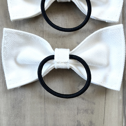 【232】 ハンドメイド　リボン　ヘアゴム 【232】 ハンドメイド　リボン　ヘアゴム
