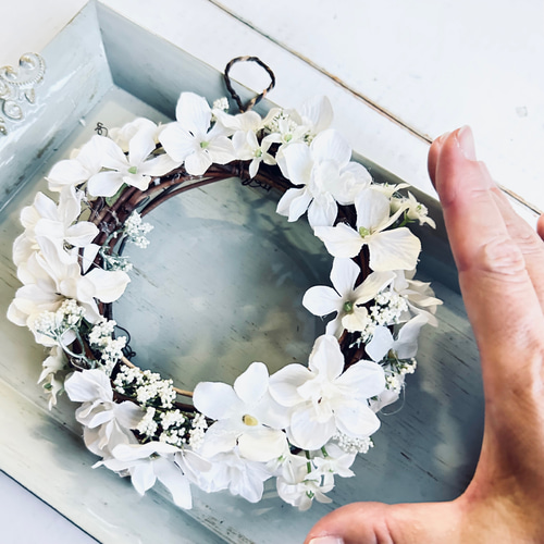 ミニミニミニー　フラワーリース　アーティフィシャルフラワー　造花　おまとめ ミニミニミニー フラワーリース アーティフィシャルフラワー