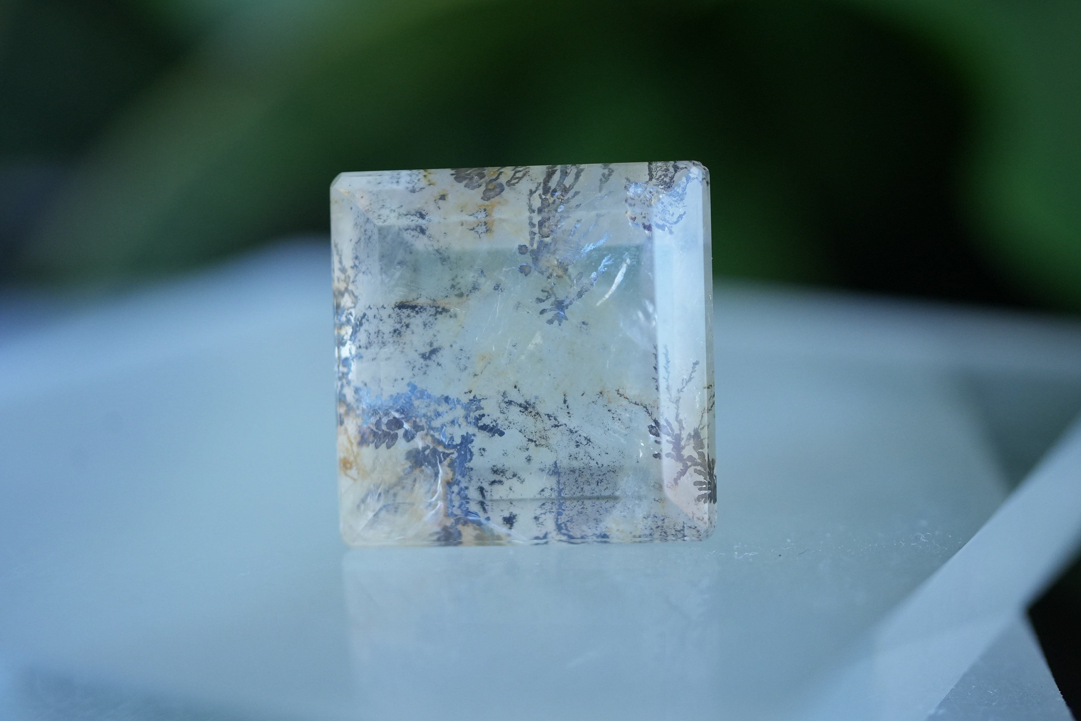 デンドリティッククォーツ ハートパーム デンドリティック クォーツ ハート | ANAER STONE SHOP
