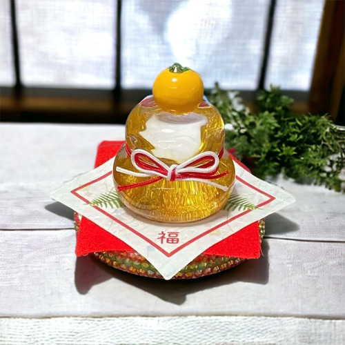 クリスタル鏡餅 クリスタル鏡餅 楽天市場】 鏡餅特集 : 作家の器と雑貨のお店 カシテュエ