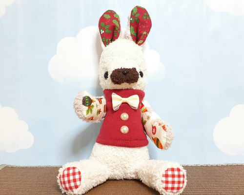 まんじゅう　着ぐるみ　ぬい服　白　水色　オレンジ　ラベンダー　うさぎ　ねこ　くま うさぎ ぬいぐるみ 白 ユキウサギ 北海道 おみやげ アミューズ