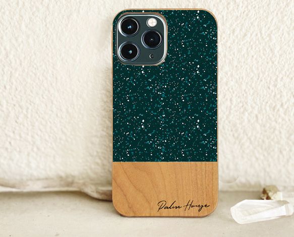 天然木♡名入れ♪ ORGANIC FOREST WOOD iPhoneケース スマホケース