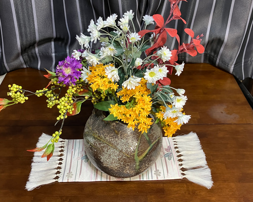 花瓶敷 ミニテーブルランナー カーペット・絨毯・ラグ・マット きもの