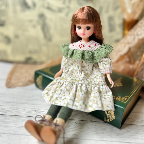 リカちゃん服　720 ワンピース Amazon.co.jp: タカラトミー リカちゃん ドレス LW-16 スター