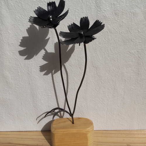 鉄花シリーズ 秋桜』Japan handmade 立体・オブジェ ちくわ 通販
