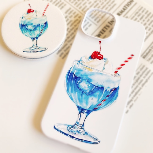 クリームソーダ1 ドーム型ヘアゴム クリームソーダ1 ドーム型ヘアゴム