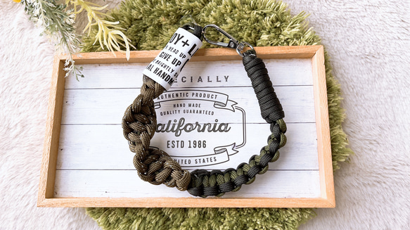 パラコード✶スマホストラップ✶ショート手首用✶ハンド