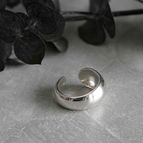 再販・送料無料・サイズ調整可】プランプリング / silver R076 指輪