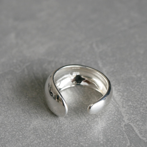 再販・送料無料・サイズ調整可】プランプリング / silver R076 指輪