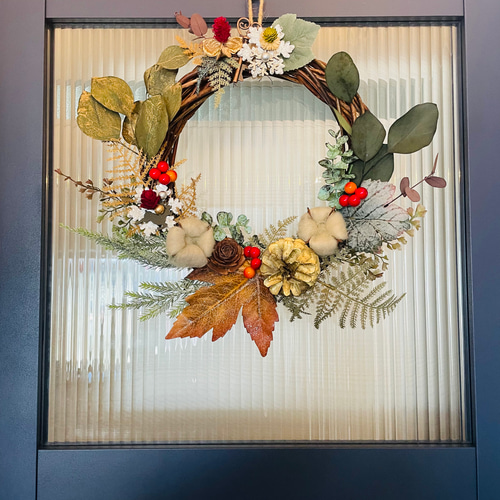 大人気作品再販✴︎送料無料◎深い森のクリスマスリース✴︎お正月飾り