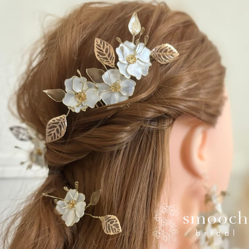 送料無料】可憐な小花のヘッドドレス ヘアアクセサリー