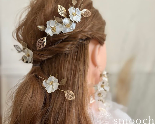 数量限定SALE 送料無料】可憐な小花のヘッドドレス ヘアアクセサリー 小物・アクセサリー
