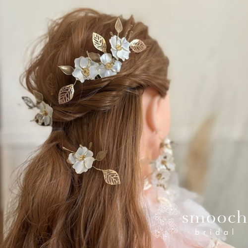 送料無料】可憐な小花のヘッドドレス ヘアアクセサリー