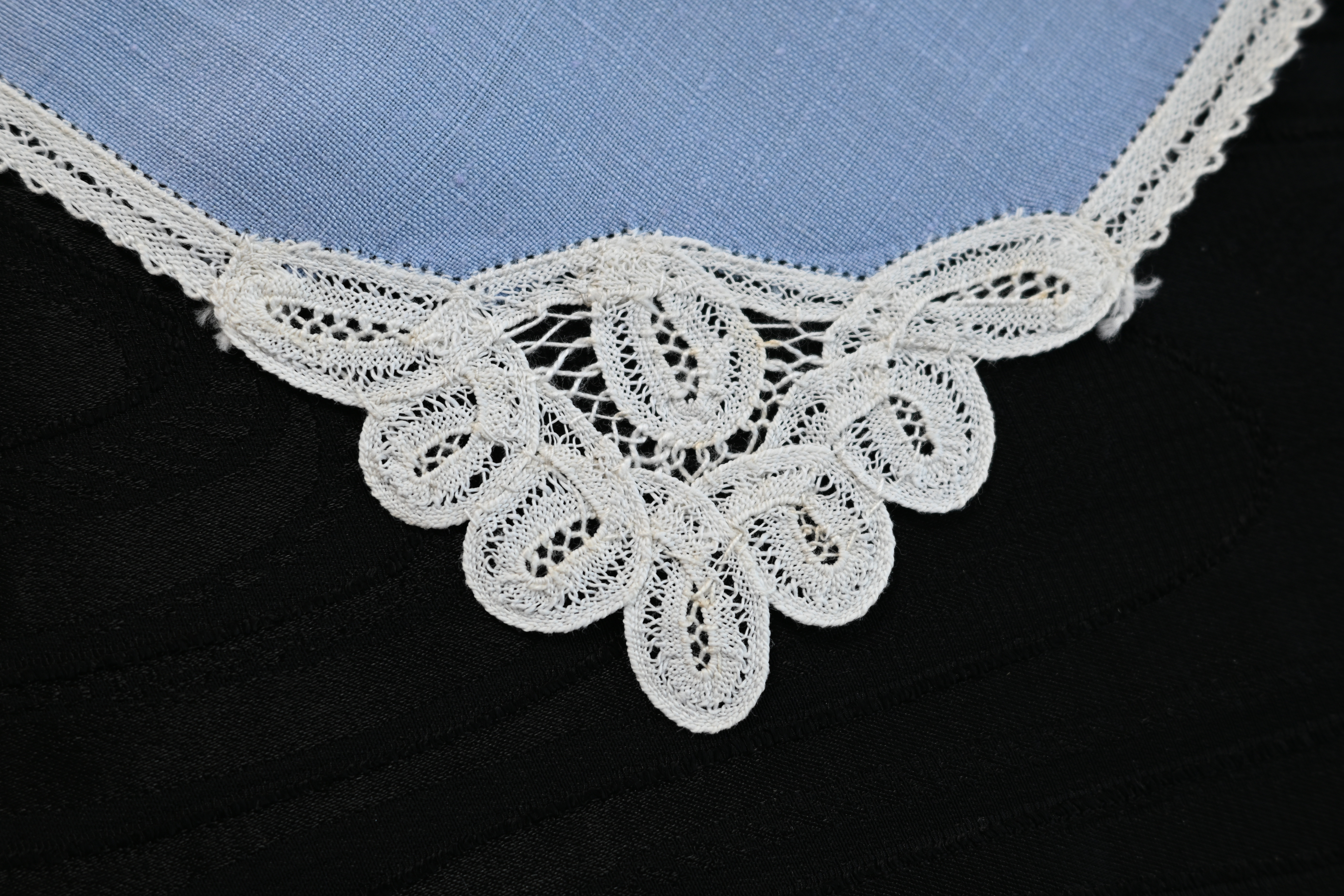 ヴィンテージ バテンレース ミニドイリー 生地 アンティークメルスリー