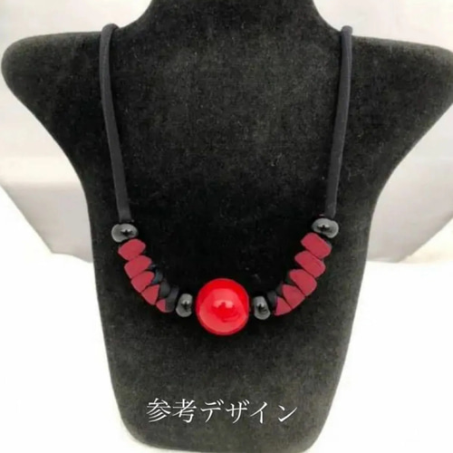 赤トンボ玉約18x22mm、2個セット売り。 とんぼ玉 パンちゃん