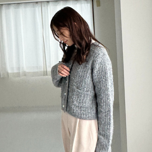 お値下げ　シェリエsheller ジャケットライクパールカーディガン お値下げ シェリエsheller ジャケットライクパールカーディガン