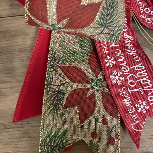 クリスマス クリスマスリボン ツリートップ クリスマスツリー