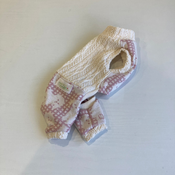 犬服　ハンドメイド　フード付ロンパース 楽天市場】【880円OFF】Lee 犬 服 春 フード 付き ロゴ