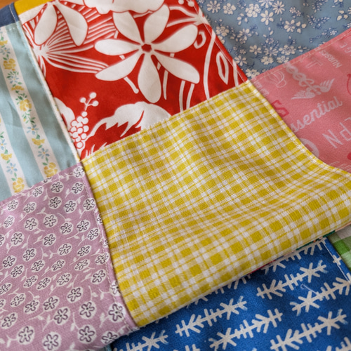 ♥️心弾む♡可愛い♥️おまかせパッチワーク❤カラフルポップ