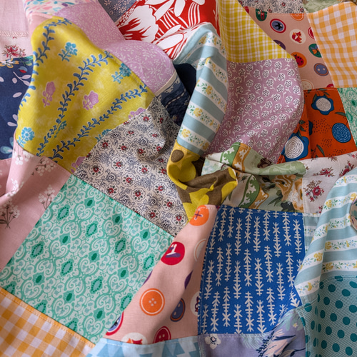 ♥️心弾む♡可愛い♥️おまかせパッチワーク❤カラフルポップ