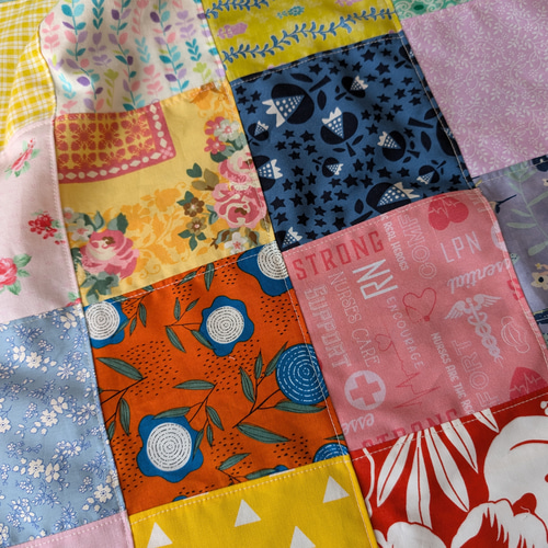 ♥️心弾む♡可愛い♥️おまかせパッチワーク❤カラフルポップ