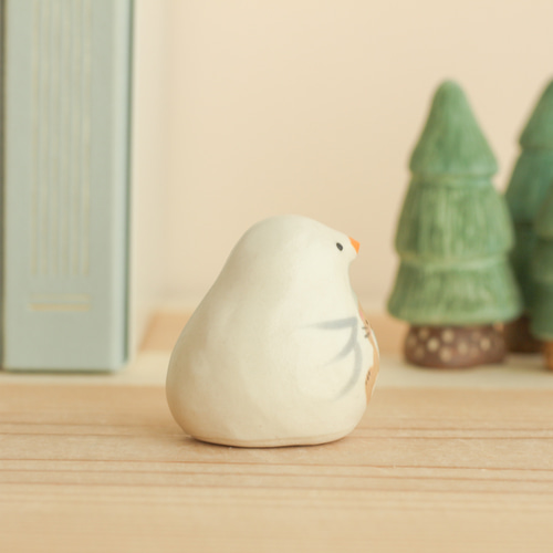 陶土のひよこ（Hug / カワウソ） 小鳥の置物 その他インテリア雑貨 陶