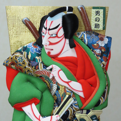手作り押し絵の羽子板『牡丹と巳2』 手作り押し絵の羽子板『牡丹と巳2』 くり抜か - 正月