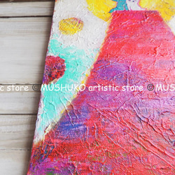 [赤富士さんのてっぺんで] #赤富士 #アート #絵画 #風景画 #お求めやすい価格になりました 5枚目の画像