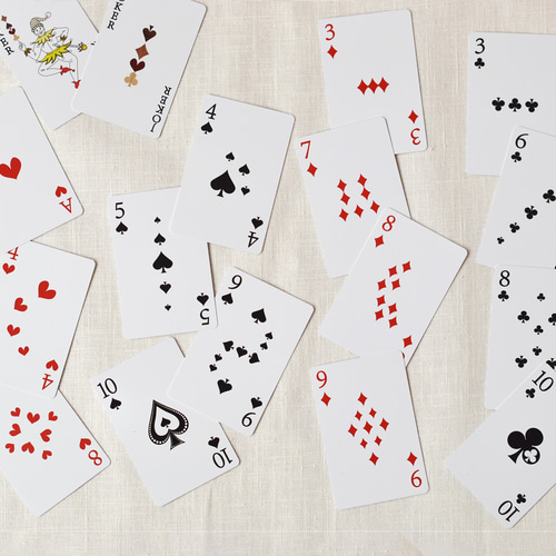 木目調 トランプ プラスチック♦️♠️♥️♣️ケース付き ポーカー