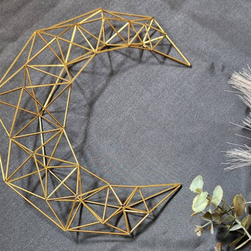 真鍮ヒンメリ 三日月 モビール swan 通販 18392832｜Creema(クリーマ)