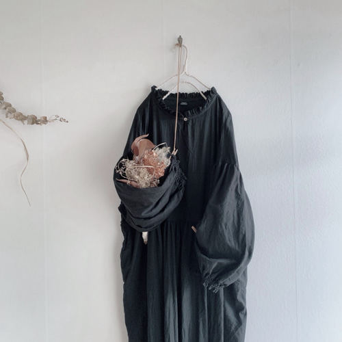 ⋆*フォーマルワンピース＋バルーン袖のワンピース＋フリル襟＋  