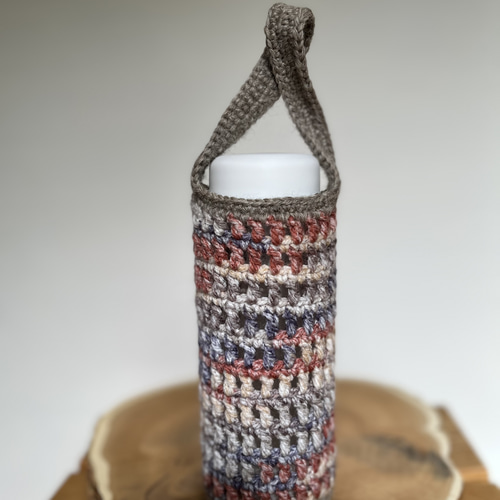 ペットボトルカバー ボトルカバー 水筒カバー ニットハンドメイド