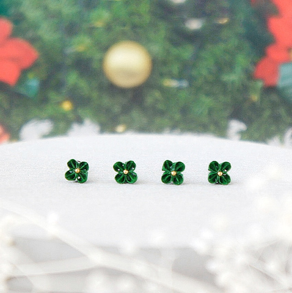 コメ兵｜PT フラワー エメラルド ピアス 8.00CT｜ジュエリー