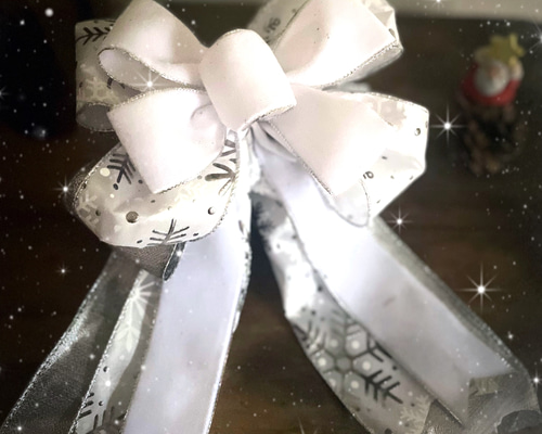 ラスト1 クリスマス クリスマスリボン ツリートップ クリスマスツリー