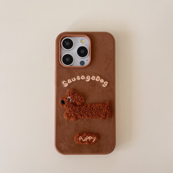 動物刺繍 もこもこ iphoneケース おしゃれ iphone16 15 14 13