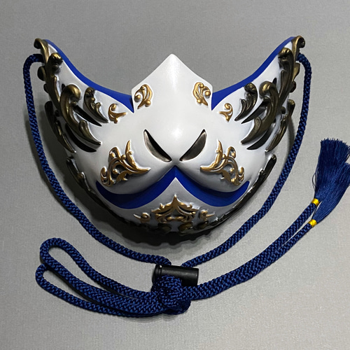 狐面 狐面Half Second Gothic Ver,（White×blue） その他ファッション