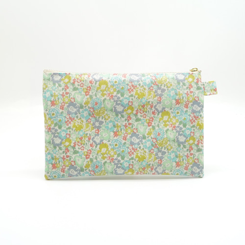 専用ページ　リバティラミネート生地使用ポーチ 楽天市場】手作りキット 簡単 リバティプリント ラミネート 生地