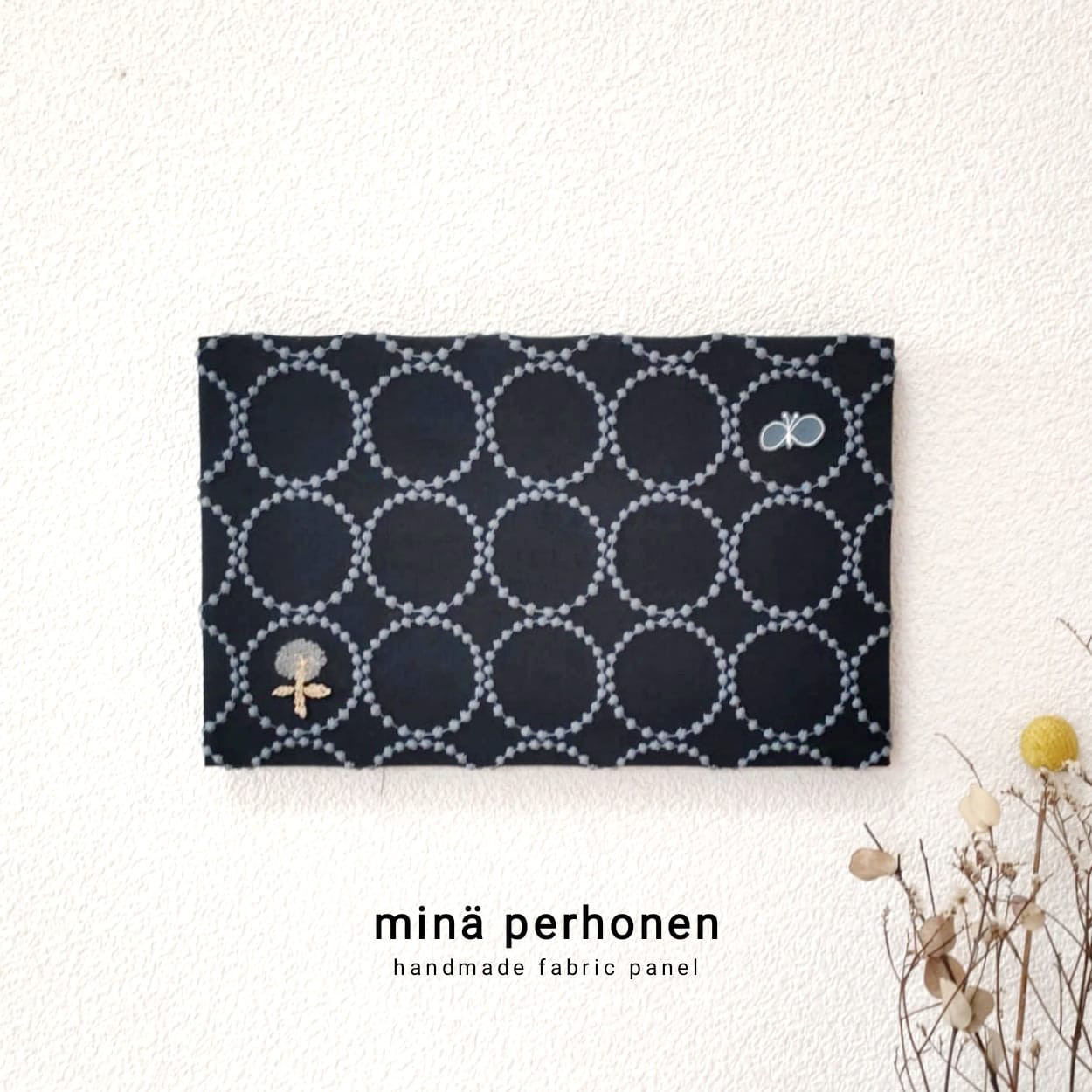 ミナペルホネン ファブリックパネル インテリア タンバリン