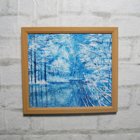 油絵 油彩 油彩画 絵 絵画【白銀の世界】 油絵 油彩 油彩画 絵 絵画 【白銀の世界】 絵画 HR 通販 18394117