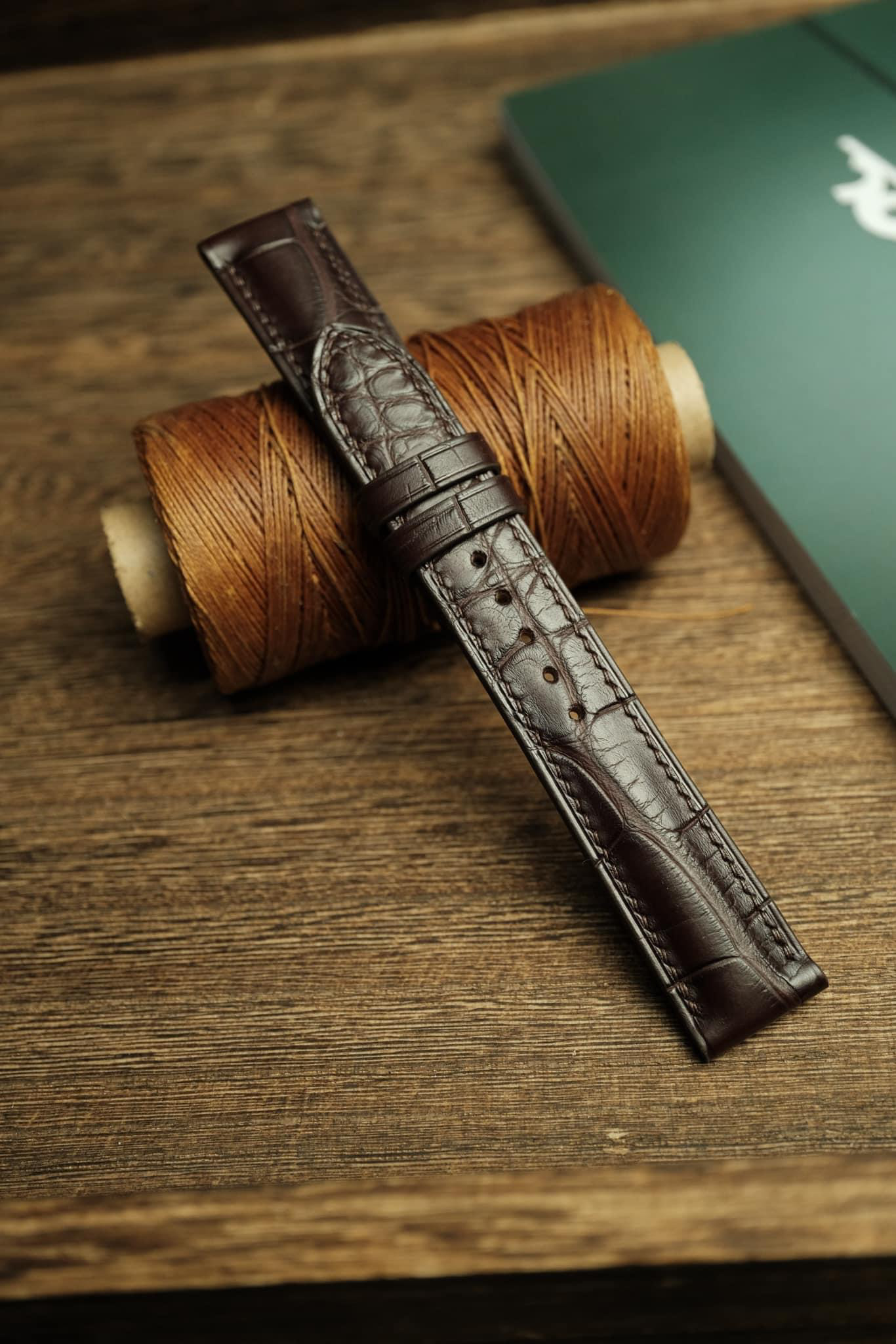 高級革時計ベルトワニ革時計ベルトアップルウォッチ時計バンド