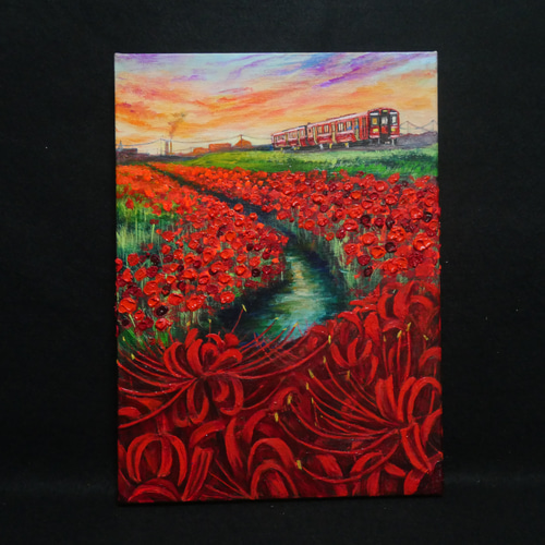 絵画　油絵　花 絵画 油絵 ばら F50号 （日野皖） 【肉筆】【油絵】【花】【大型