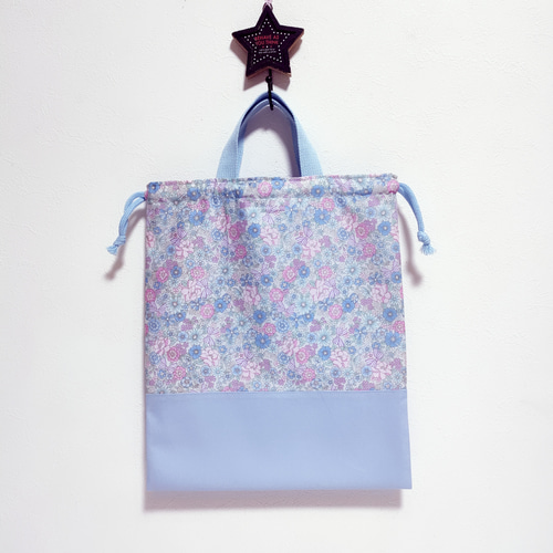 入園セット 入学セット 6点セット 花柄 ハンドメイド レッスンバッグ