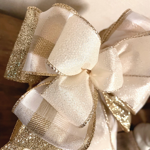 ラスト1 クリスマス クリスマスリボン ツリートップ クリスマスツリー