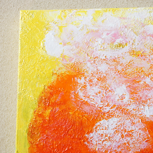 ぐるぐるめぐる】原画－キャンバス4号 絵画 yamatomo 通販 18394562