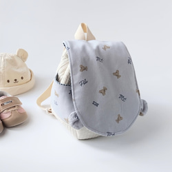 思い出をかたちに ヌビキルトベビーリュック ベビー服リメイク 1歳誕生