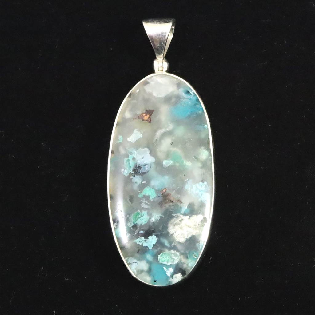 H&E社 アジョイト(アホイト) イン クォーツ コッパー共生 ペンダント #97975