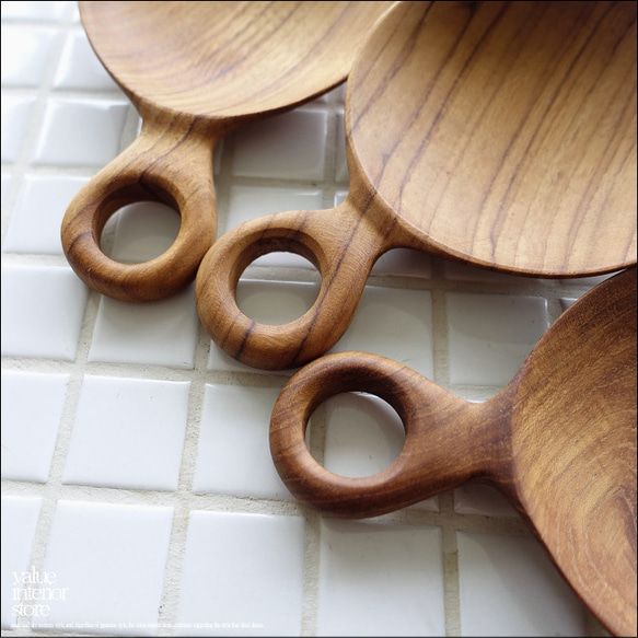 チーク無垢材 ハンドルプレートHole/S 小皿 薬味皿 豆皿 醤油皿 和菓子皿 アクセサリートレイ 箸置き 取り皿 7枚目の画像